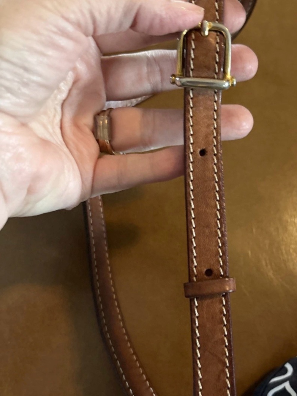 Small VTG Celine Triomphe Pattern Crossbody/shoulder PVC & Leather Luxury Bag - Picture 11 of 16